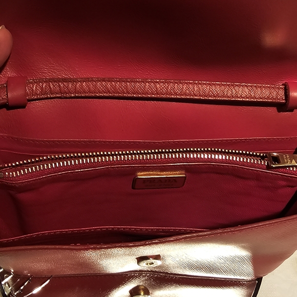 Authentic Prada Saffiano Leather WOC/ Crossbody Bag - Picture 16 of 16